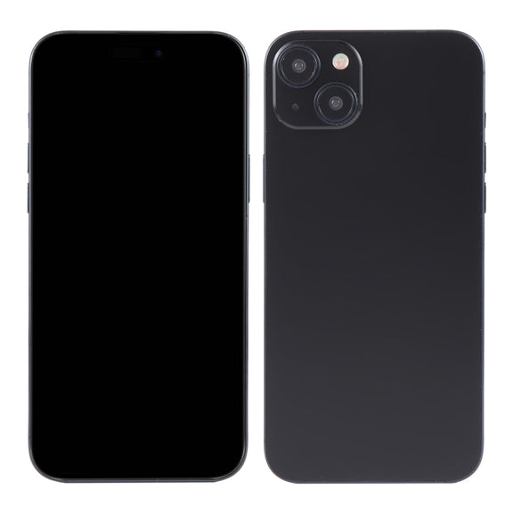 For iPhone 15 Plus Black Screen Non-Working Fake Dummy Display Model (Black)