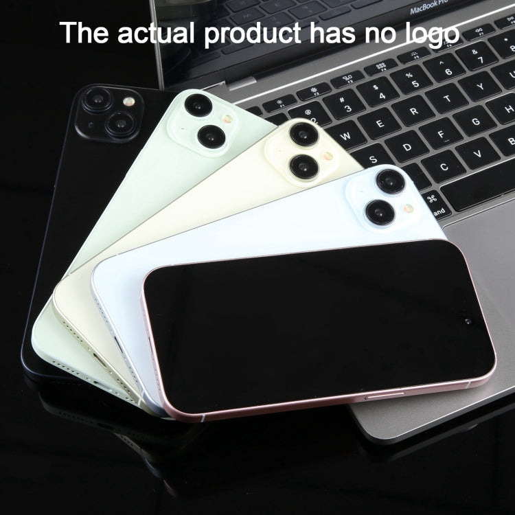 For iPhone 15 Plus Black Screen Non-Working Fake Dummy Display Model (Yellow)