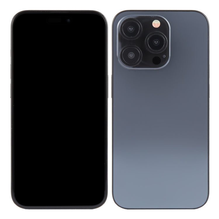 For iPhone 15 Pro Max Black Screen Non-Working Fake Dummy Display Model (Black)