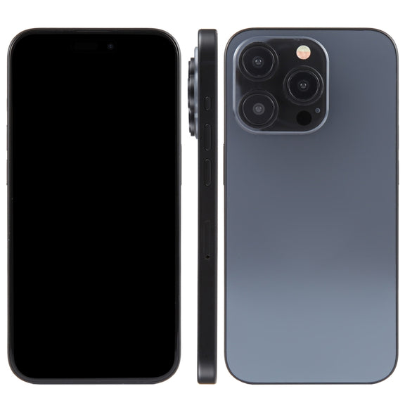For iPhone 15 Pro Max Black Screen Non-Working Fake Dummy Display Model (Black)