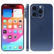 For iPhone 15 Pro Color Screen Non-Working Fake Dummy Display Model (Blue)