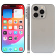 For iPhone 15 Pro Color Screen Non-Working Fake Dummy Display Model (Natural Titanium) - For iPhone & iPad by PMC TechLife | Online Shopping South Africa | PMC TechLife