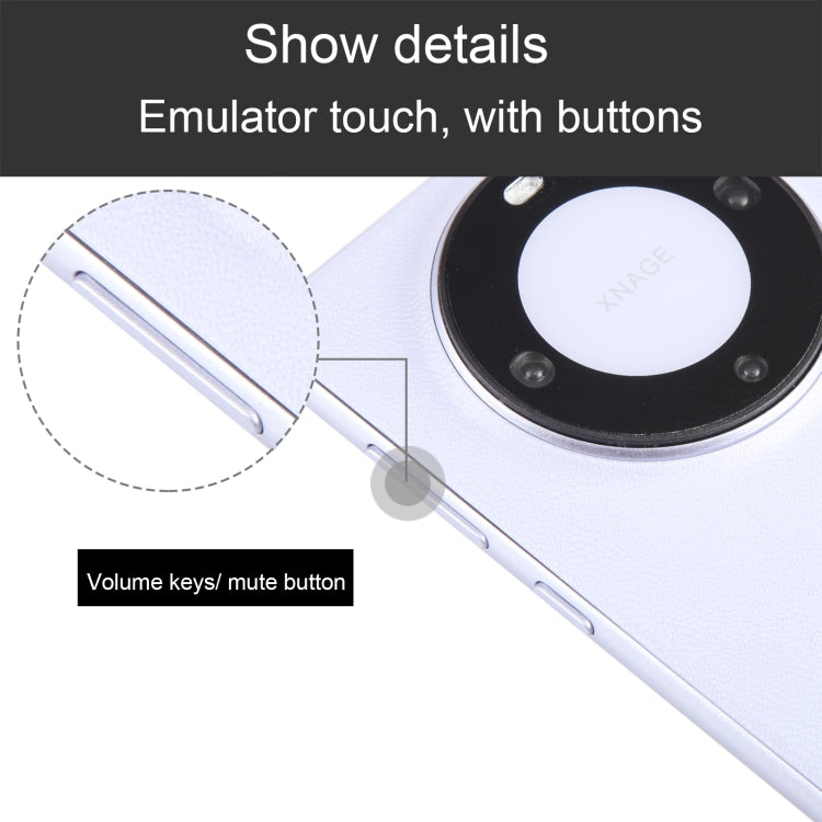 For Huawei Mate 60 Pro Black Screen Non-Working Fake Dummy Display Model (Purple)