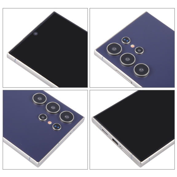 For Samsung Galaxy S24 Ultra 5G Black Screen Non-Working Fake Dummy Display Model (Purple)
