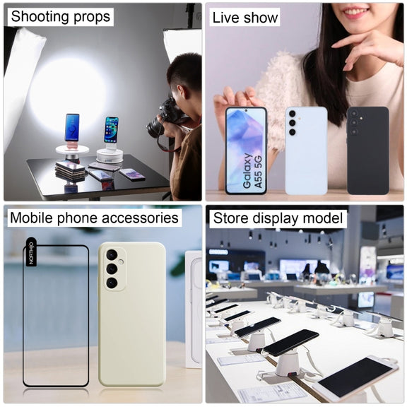 For Samsung Galaxy A55 5G Color Screen Non-Working Fake Dummy Display Model (White)