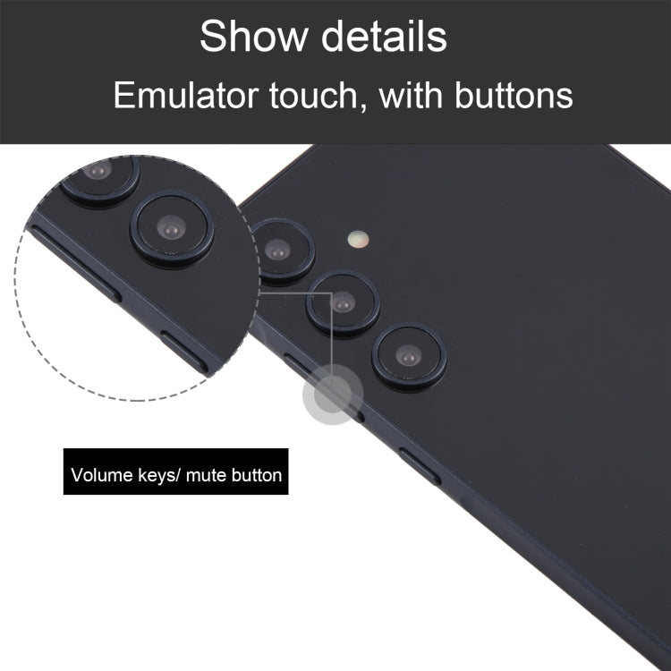 For Samsung Galaxy A55 5G Black Screen Non-Working Fake Dummy Display Model (Black)