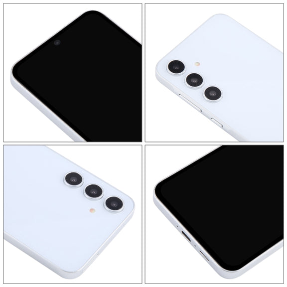 For Samsung Galaxy A35 5G Black Screen Non-Working Fake Dummy Display Model (White)