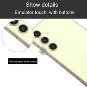 For Samsung Galaxy A35 5G Black Screen Non-Working Fake Dummy Display Model (Yellow)