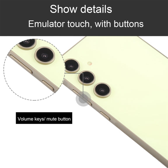 For Samsung Galaxy A35 5G Black Screen Non-Working Fake Dummy Display Model (Yellow)