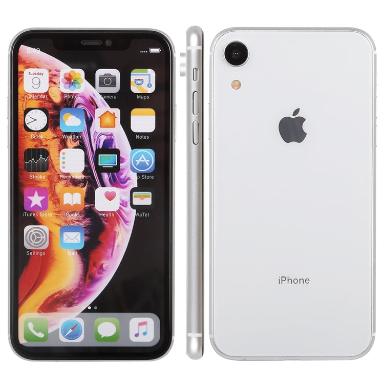 For iPhone XR Color Screen Non-Working Fake Dummy Display Model (White)