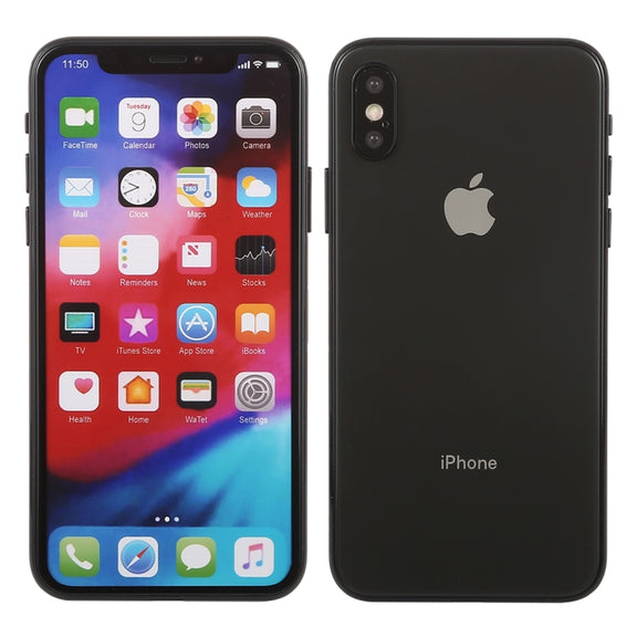 For iPhone XS Color Screen Non-Working Fake Dummy Display Model (Black)
