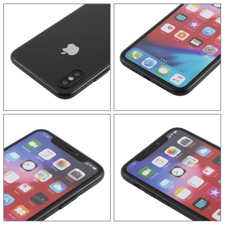 For iPhone XS Color Screen Non-Working Fake Dummy Display Model (Black)