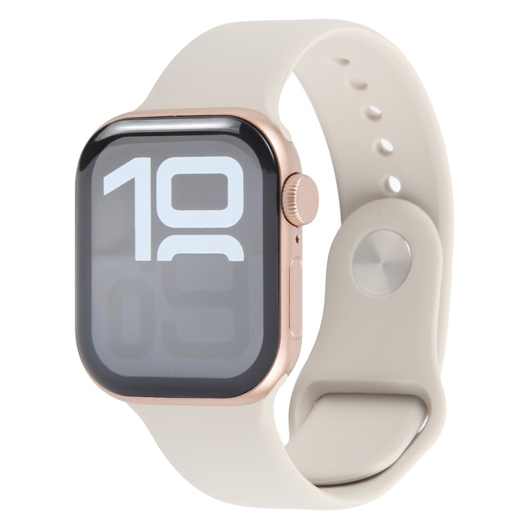 For Apple Watch Series 10 42mm Color Screen Non-Working Fake Dummy Display Model (Rose Gold)