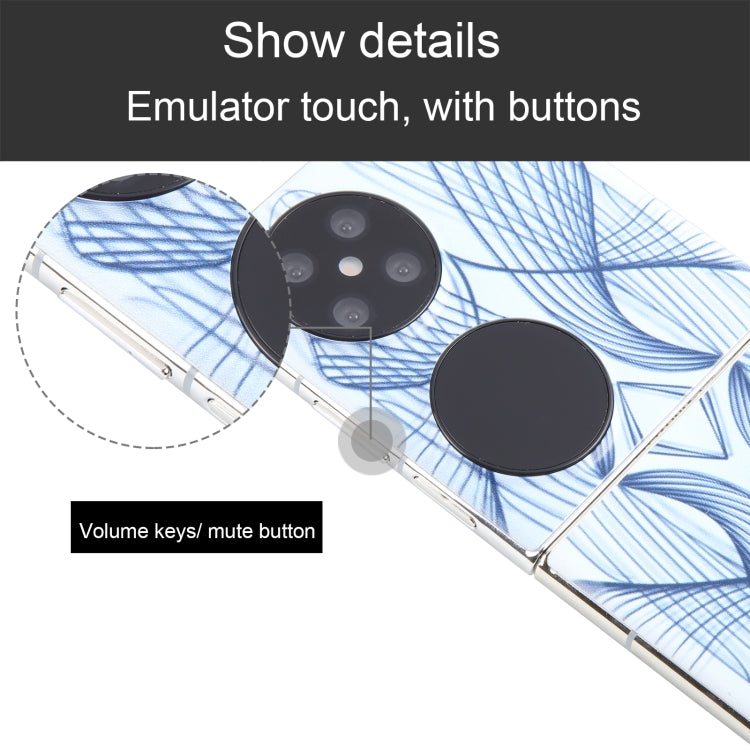 For Huawei Pocket 2 Black Screen Non-Working Fake Dummy Display Model (Dream Blue)