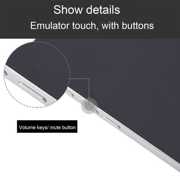 For iPhone 16 Plus Black Screen Non-Working Fake Dummy Display Model (White)
