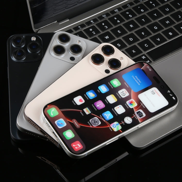 For iPhone 16 Pro Color Screen Non-Working Fake Dummy Display Model (Desert)