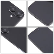 For iPhone 16 Black Screen Non-Working Fake Dummy Display Model (Black)