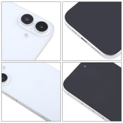 For iPhone 16 Black Screen Non-Working Fake Dummy Display Model (White)