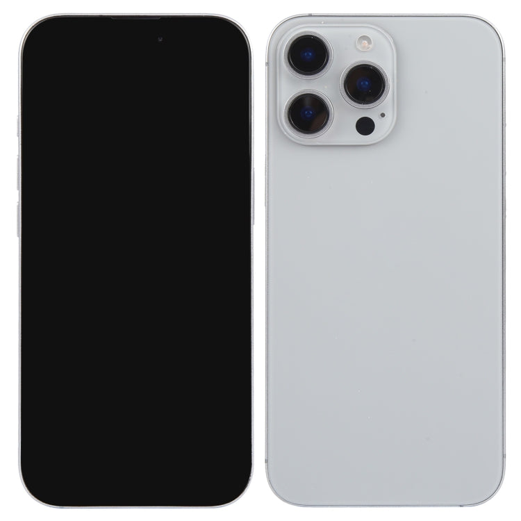 For iPhone 16 Pro Black Screen Non-Working Fake Dummy Display Model (Natural)