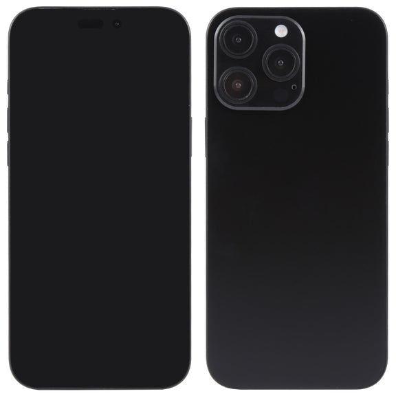 For iPhone 16 Pro Max Black Screen Non-Working Fake Dummy Display Model (Black)