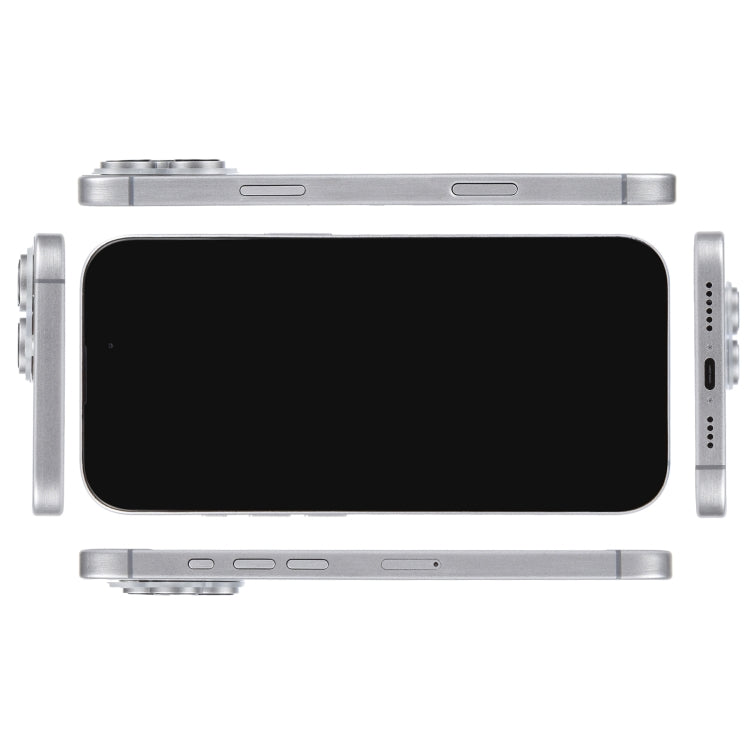 For iPhone 16 Pro Max Black Screen Non-Working Fake Dummy Display Model (Natural)