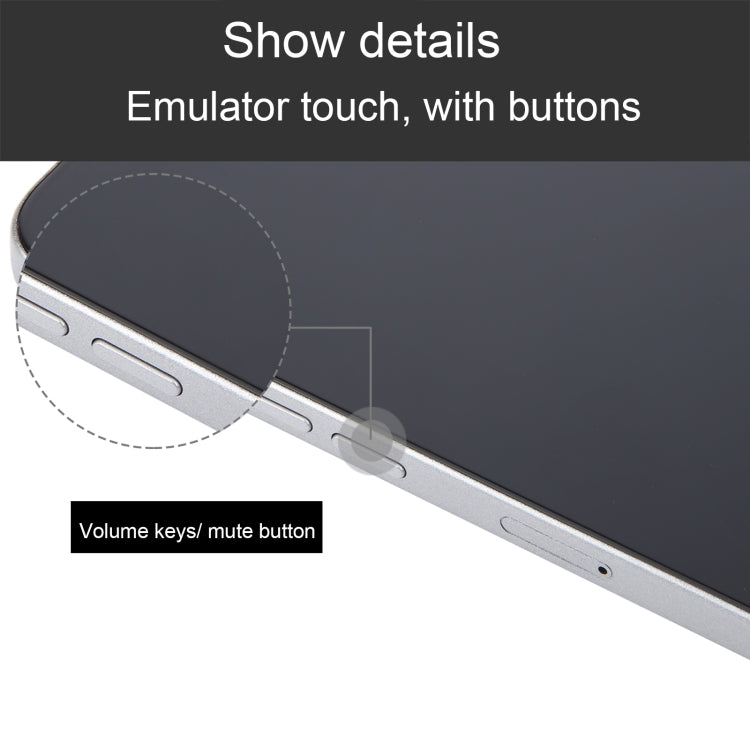 For iPhone 16 Pro Max Black Screen Non-Working Fake Dummy Display Model (Natural)