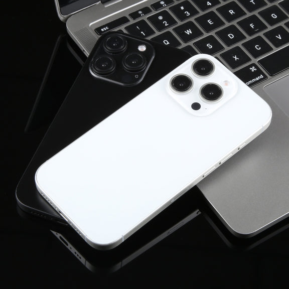 For iPhone 16 Pro Max Black Screen Non-Working Fake Dummy Display Model (Natural)