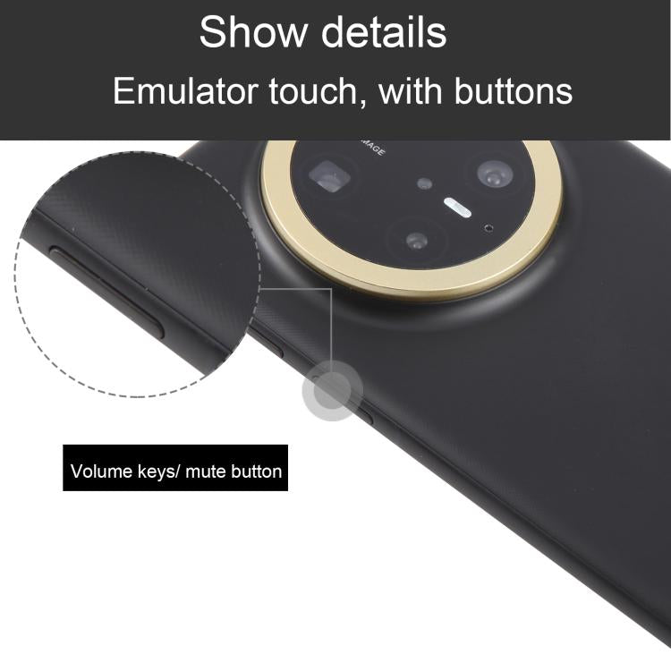 For Huawei Mate 70 Pro+ Black Screen Non-Working Fake Dummy Display Model (Black)