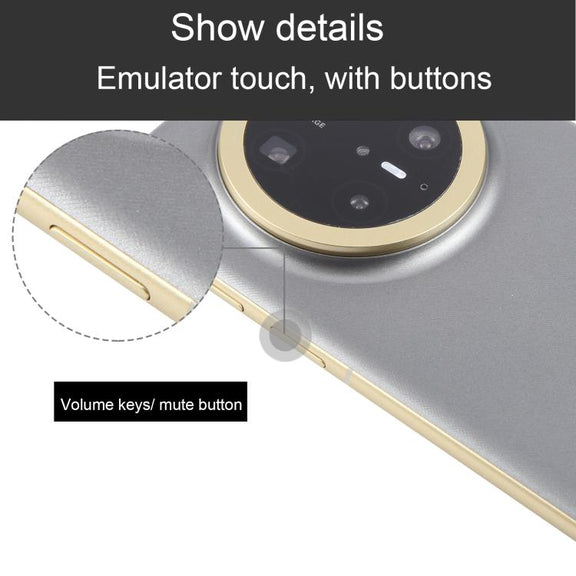 For Huawei Mate 70 Pro+ Black Screen Non-Working Fake Dummy Display Model (Silver)