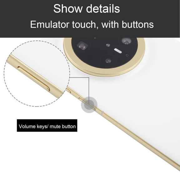 For Huawei Mate 70 Pro+ Black Screen Non-Working Fake Dummy Display Model (White)