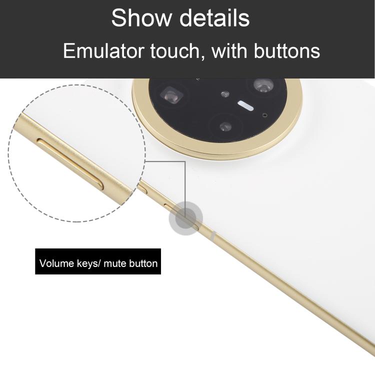 For Huawei Mate 70 Pro+ Black Screen Non-Working Fake Dummy Display Model (White)