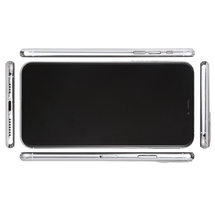 For iPhone 11 Pro Max Black Screen Non-Working Fake Dummy Display Model (Silver)