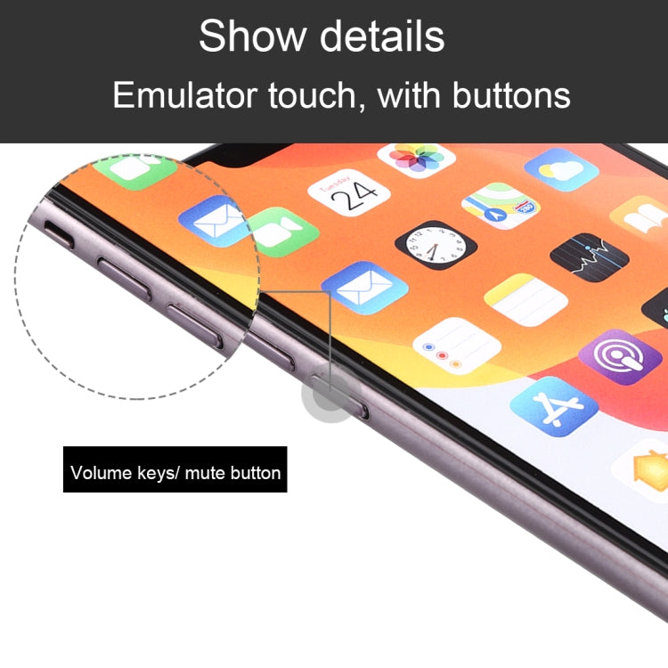 For iPhone 11 Pro Color Screen Non-Working Fake Dummy Display Model (Grey)