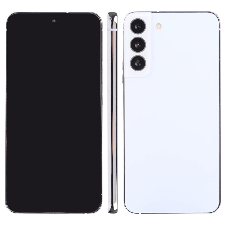 For Samsung Galaxy S22 5G Black Screen Non-Working Fake Dummy Display Model (White)