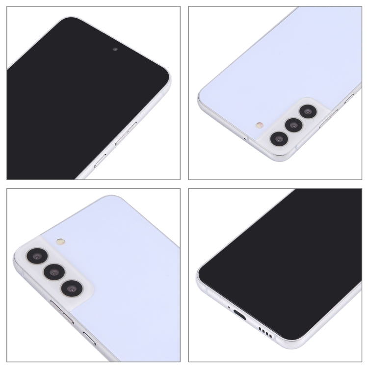For Samsung Galaxy S22 5G Black Screen Non-Working Fake Dummy Display Model (White)