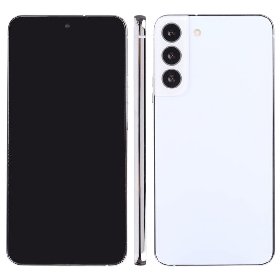 For Samsung Galaxy S22 5G Black Screen Non-Working Fake Dummy Display Model (White)