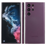 For Samsung Galaxy S22 Ultra 5G Color Screen Non-Working Fake Dummy Display Model(Purple)