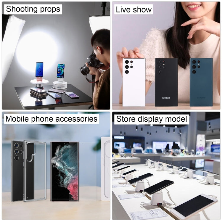 For Samsung Galaxy S22 Ultra 5G Color Screen Non-Working Fake Dummy Display Model(Purple)