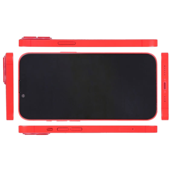 For iPhone 14 Black Screen Non-Working Fake Dummy Display Model(Red)