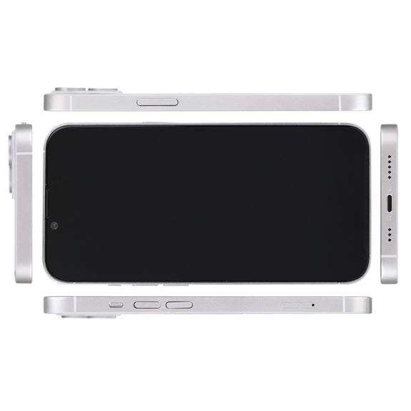 For iPhone 14 Black Screen Non-Working Fake Dummy Display Model(Starlight)