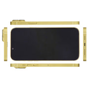 For iPhone 14 Black Screen Non-Working Fake Dummy Display Model(Yellow)