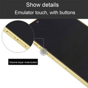 For iPhone 14 Black Screen Non-Working Fake Dummy Display Model(Yellow)
