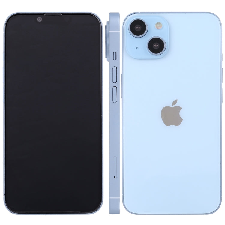 For iPhone 14 Plus Black Screen Non-Working Fake Dummy Display Model(Blue)