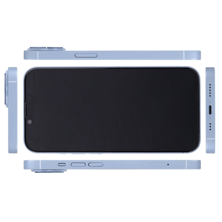 For iPhone 14 Plus Black Screen Non-Working Fake Dummy Display Model(Blue)