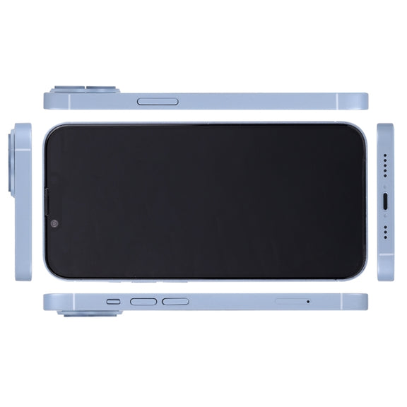 For iPhone 14 Plus Black Screen Non-Working Fake Dummy Display Model(Blue)