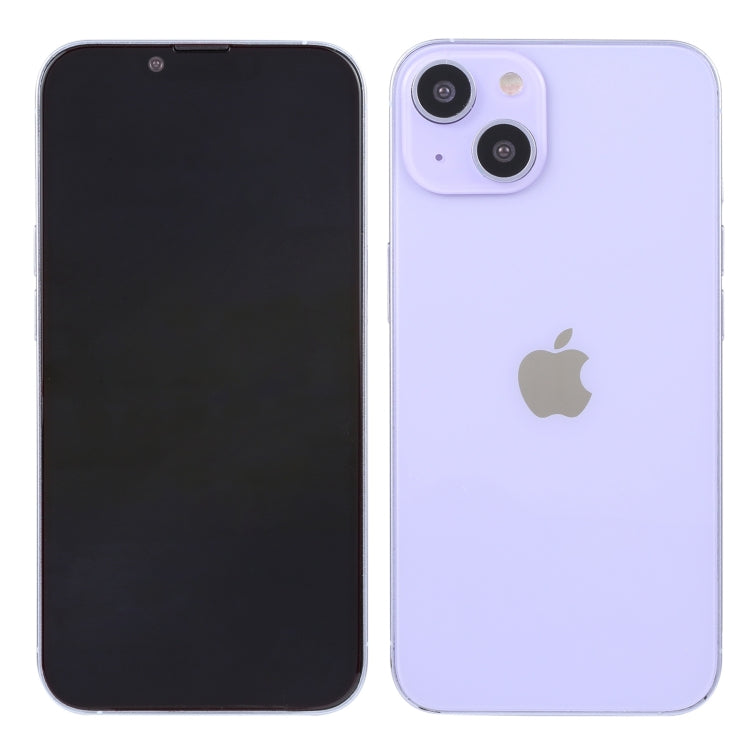 For iPhone 14 Plus Black Screen Non-Working Fake Dummy Display Model(Purple)