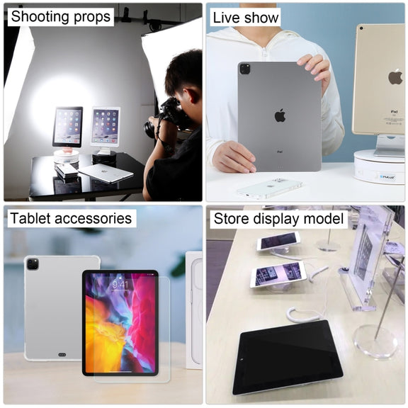 For iPad Pro 12.9 2022 Black Screen Non-Working Fake Dummy Display Model (Silver)