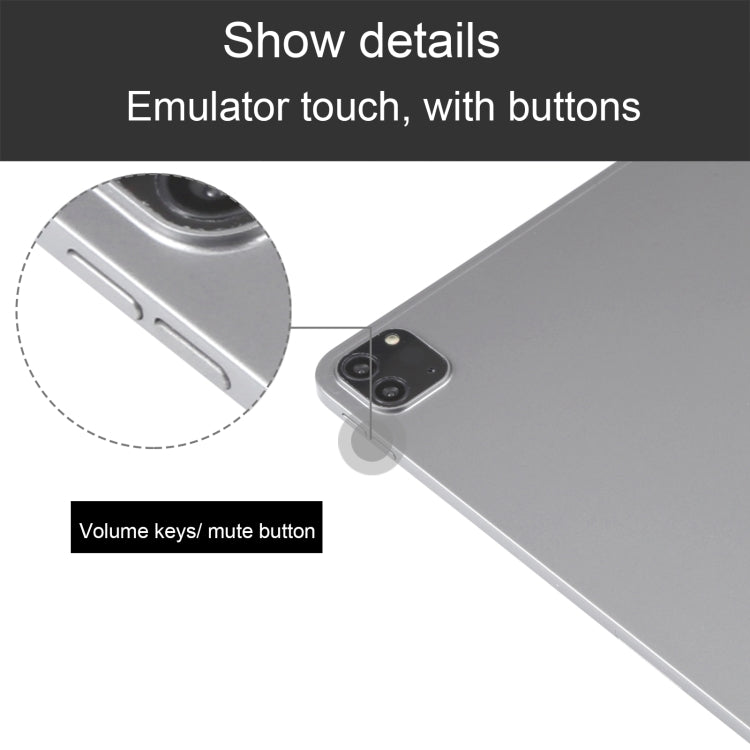 For iPad Pro 12.9 2022 Color Screen Non-Working Fake Dummy Display Model (Grey)