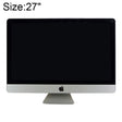 For Apple iMac 27 inch Black Screen Non-Working Fake Dummy Display Model (Silver) - Laptop Model by PMC Jewellery | Online Shopping South Africa | PMC Jewellery | Buy Now Pay Later Mobicred