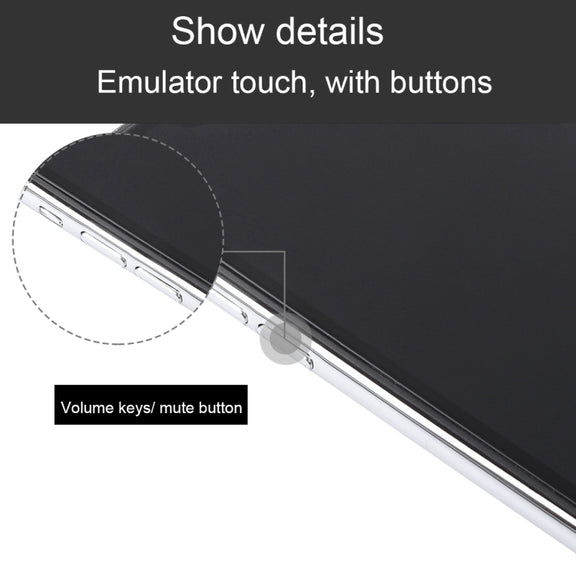 For iPhone XS Max Dark Screen Non-Working Fake Dummy Display Model (White)